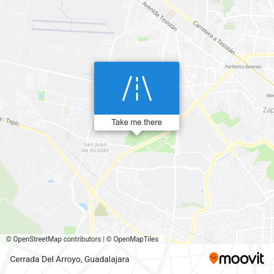 Cerrada Del Arroyo map