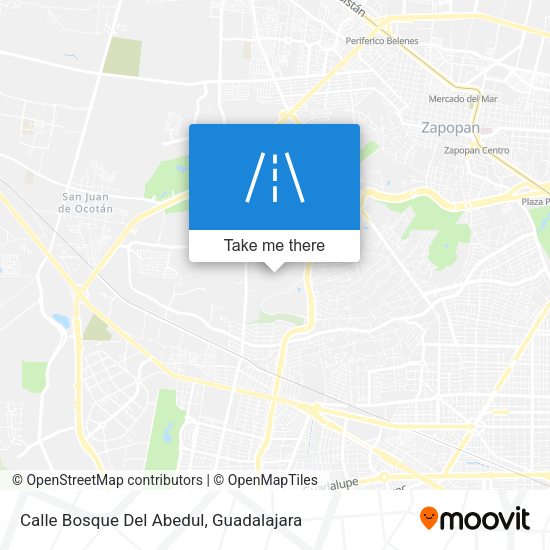 Calle Bosque Del Abedul map