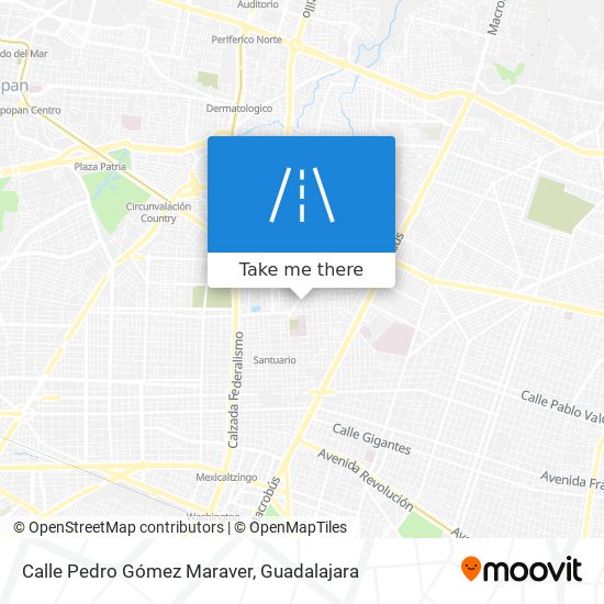 Calle Pedro Gómez Maraver map