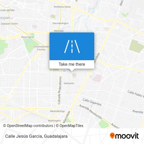 Mapa de Calle Jesús García