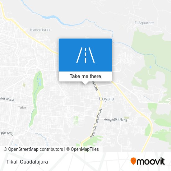 Mapa de Tikal