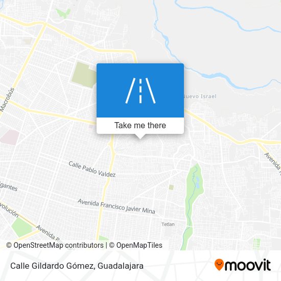 Calle Gildardo Gómez map