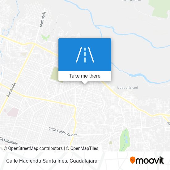 Calle Hacienda Santa Inés map