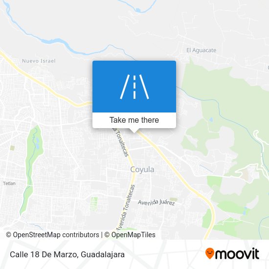 Calle 18 De Marzo map
