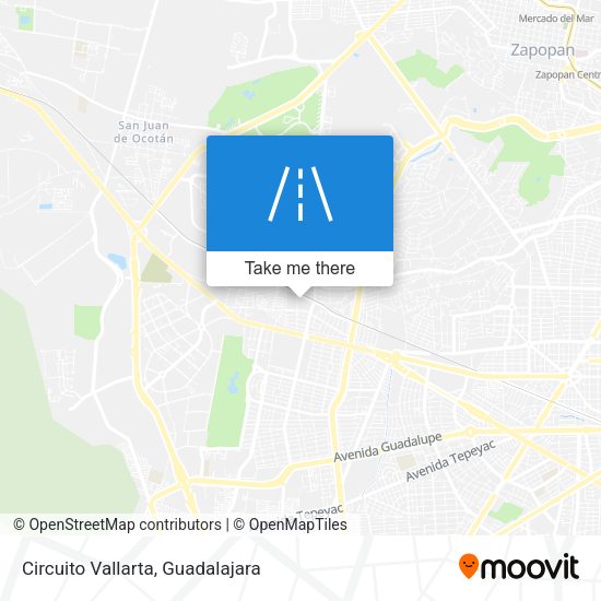 Mapa de Circuito Vallarta