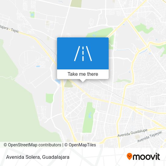 Mapa de Avenida Solera