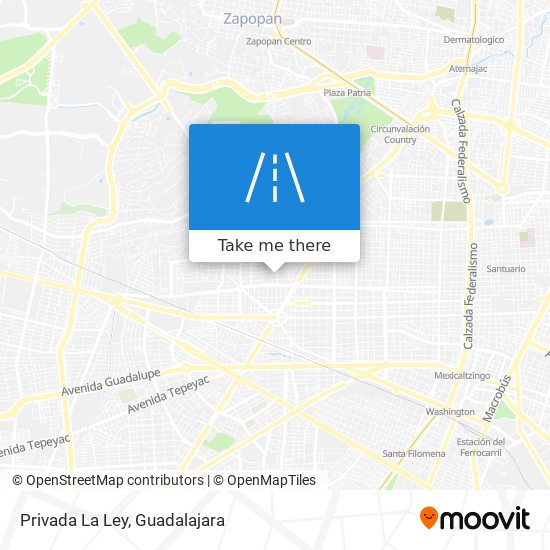 Privada La Ley map