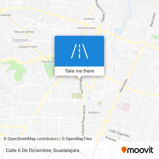 Mapa de Calle 6 De Diciembre