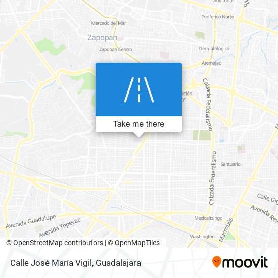 Calle José María Vigil map