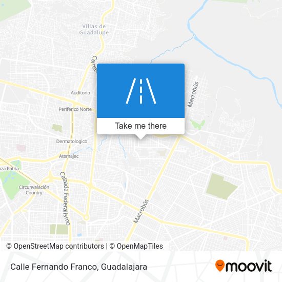 Calle Fernando Franco map