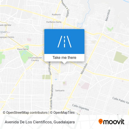 Avenida De Los Científicos map