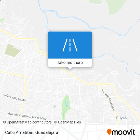 Calle Amatitán map