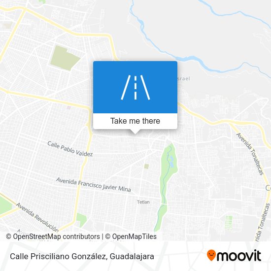 Calle Prisciliano González map