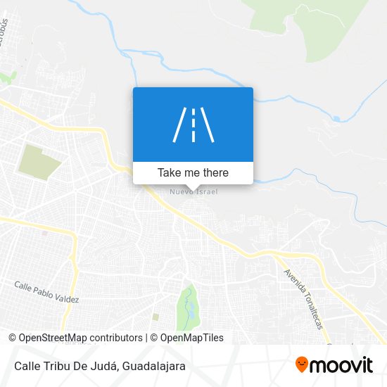 Calle Tribu De Judá map