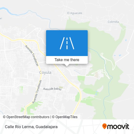 Calle Río Lerma map