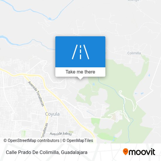 Calle Prado De Colimilla map