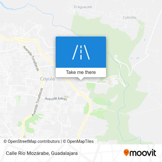 Calle Río Mozárabe map