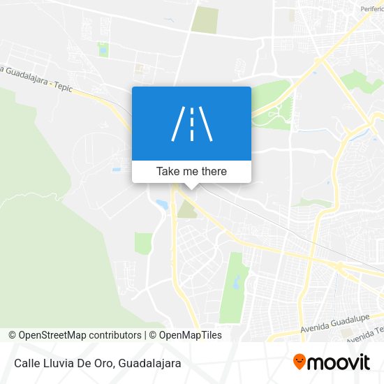 Calle Lluvia De Oro map