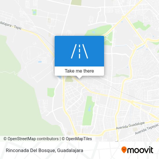 Mapa de Rinconada Del Bosque
