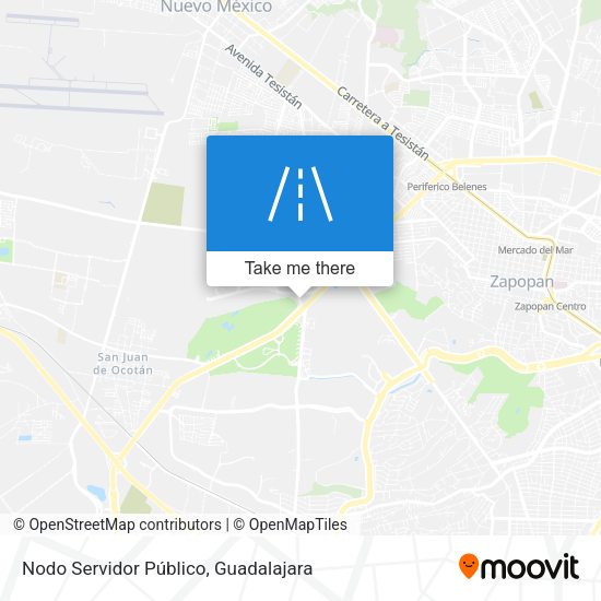 Nodo Servidor Público map