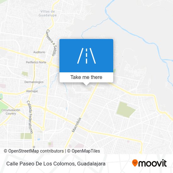 Calle Paseo De Los Colomos map