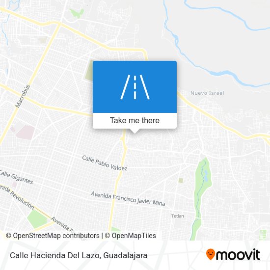 Mapa de Calle Hacienda Del Lazo