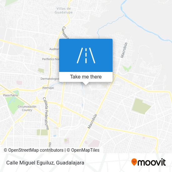 Calle Miguel Eguiluz map