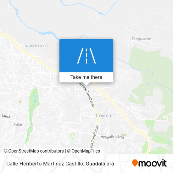 Calle Heriberto Martínez Castillo map