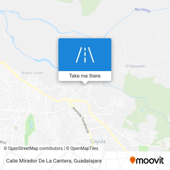Calle Mirador De La Cantera map