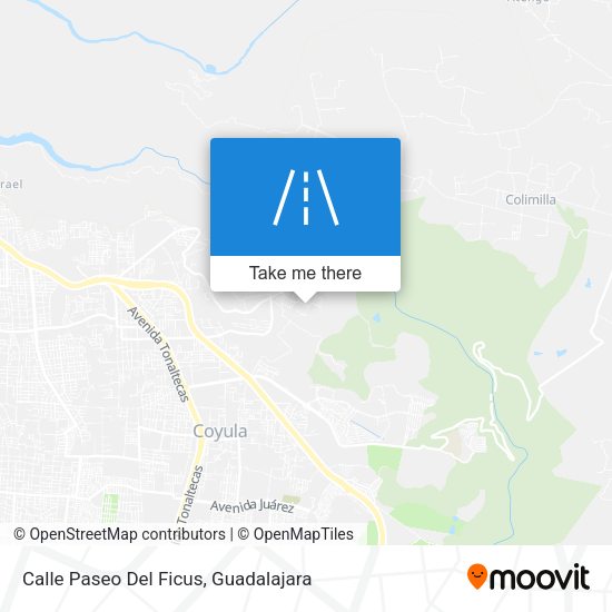Calle Paseo Del Ficus map