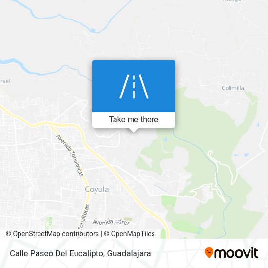 Mapa de Calle Paseo Del Eucalipto