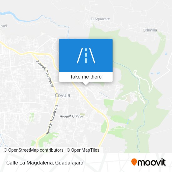 Mapa de Calle La Magdalena