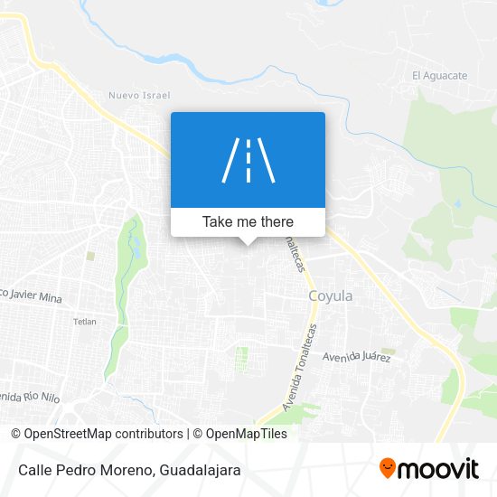 Calle Pedro Moreno map