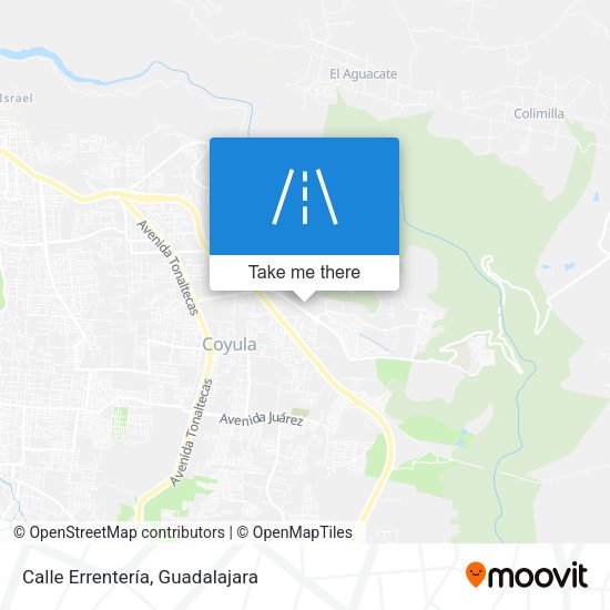 Mapa de Calle Errentería