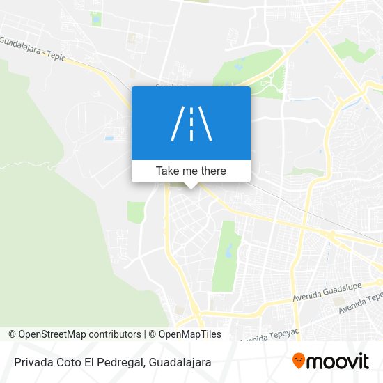 Privada Coto El Pedregal map