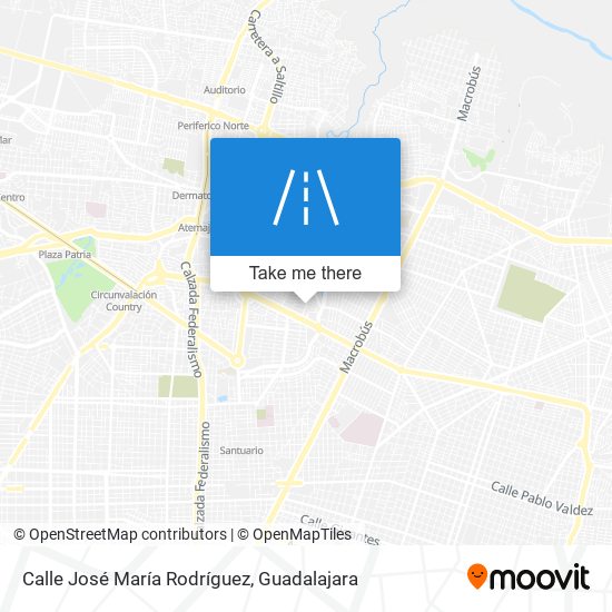 Calle José María Rodríguez map