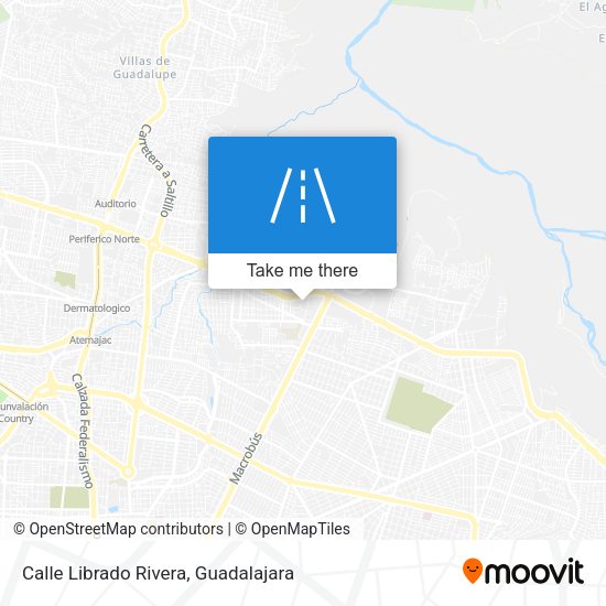 Mapa de Calle Librado Rivera