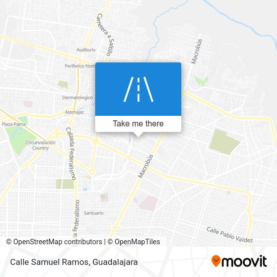 Calle Samuel Ramos map