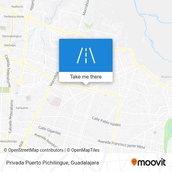 Privada Puerto Pichilingue map