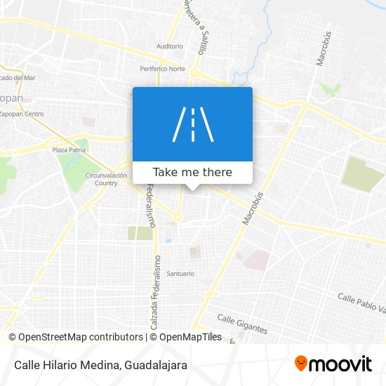 Calle Hilario Medina map