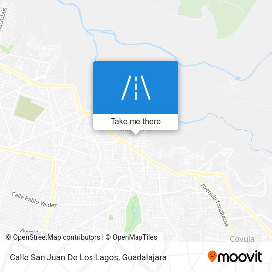 Calle San Juan De Los Lagos map