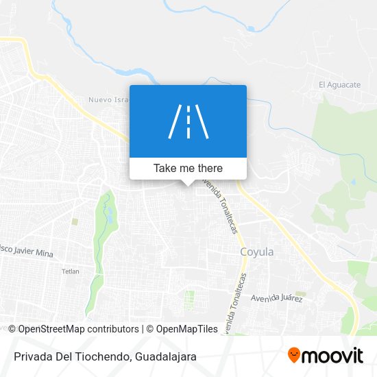 Privada Del Tiochendo map
