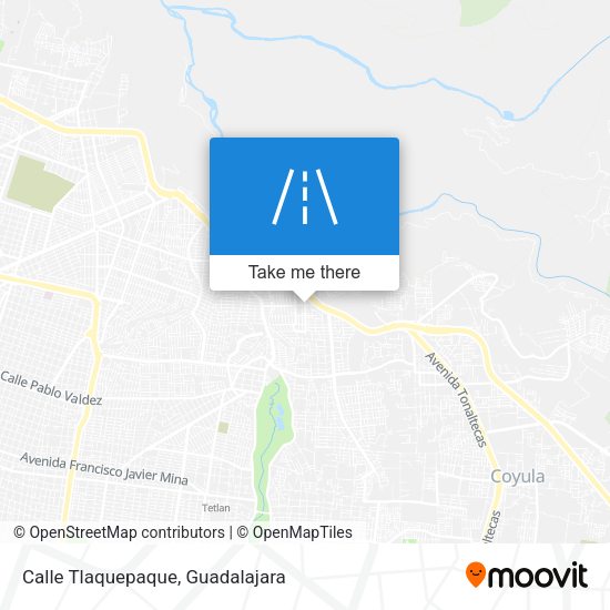 Calle Tlaquepaque map