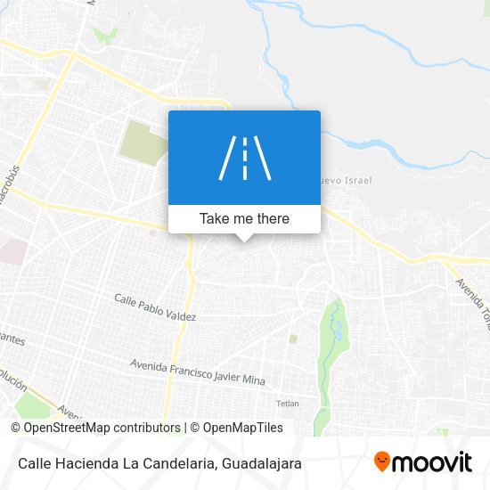 Calle Hacienda La Candelaria map