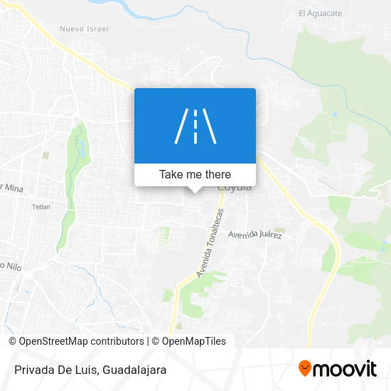 Privada De Luis map