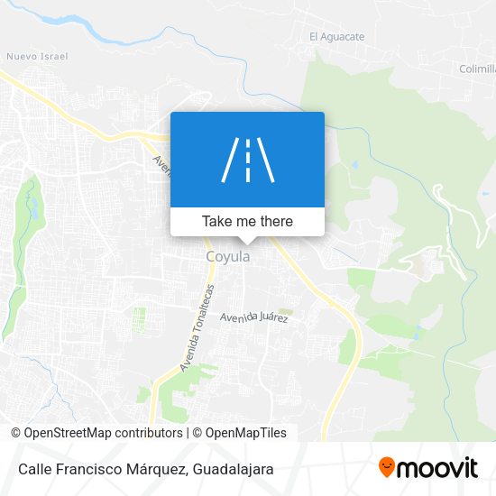 Calle Francisco Márquez map