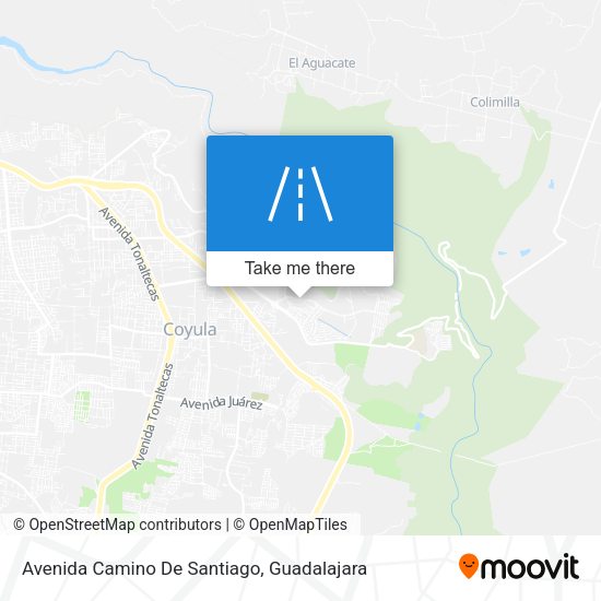 Mapa de Avenida Camino De Santiago