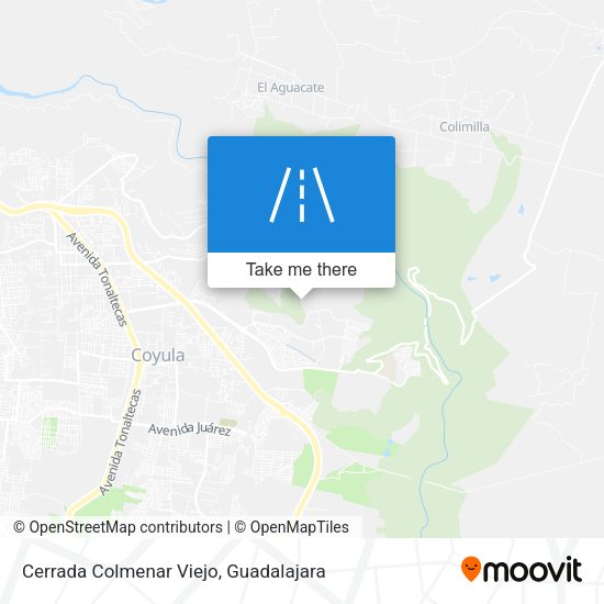 Cerrada Colmenar Viejo map