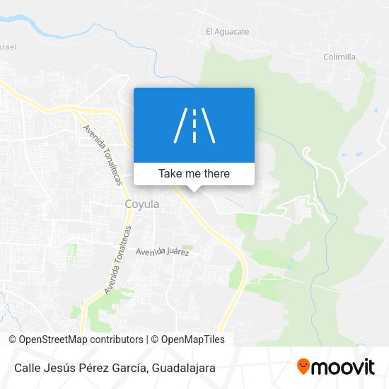 Calle Jesús Pérez García map