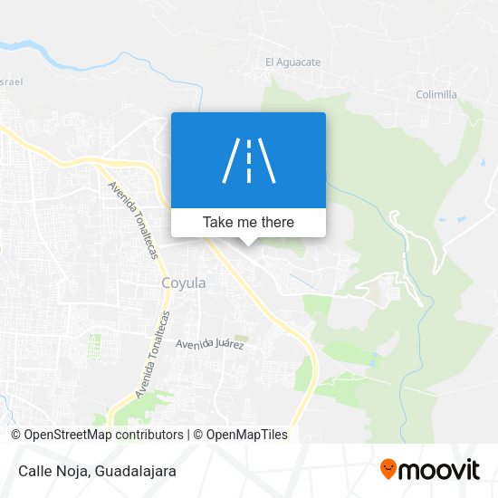 Mapa de Calle Noja